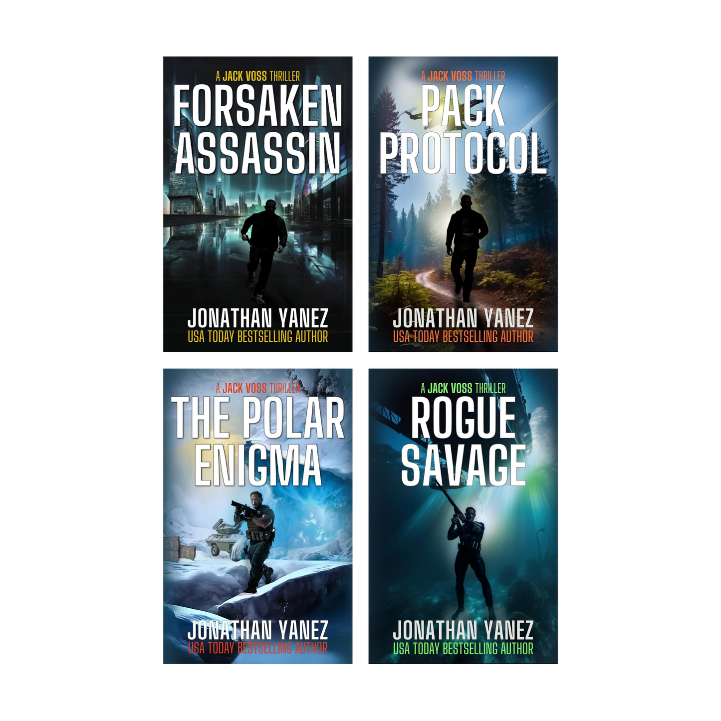Jack Voss Thriller Complete Series Books 1-4