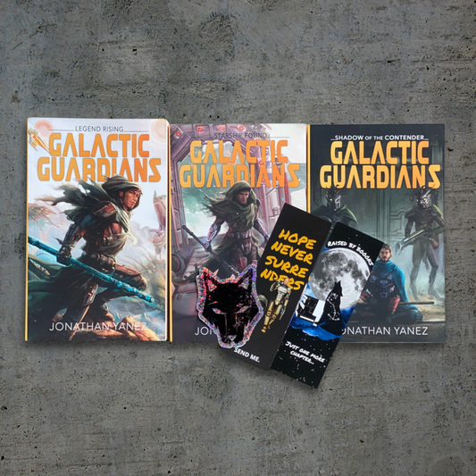 Galactic Guardians Books 1 - 3 (Paperback Collection) with Special Items