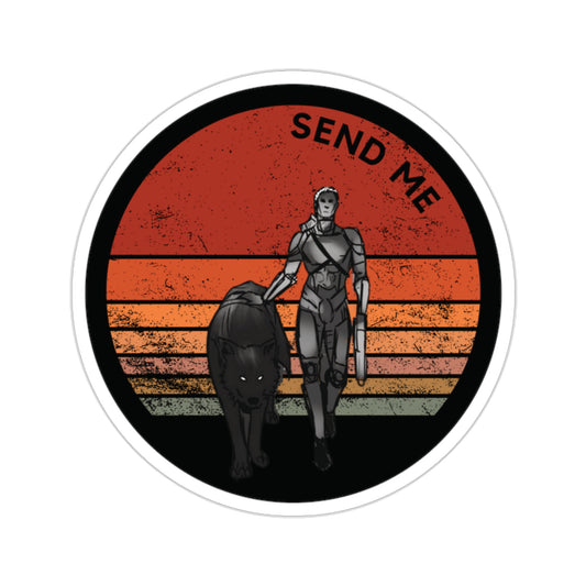 Wolves "Send Me" Sticker